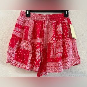 La Mamba spoiled paisley shorts